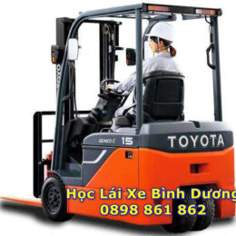 Học lái xe nâng ở Bình Dương